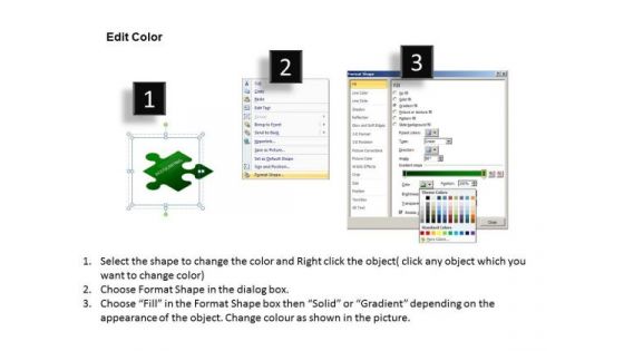 PowerPoint Puzzles With Textboxes Ppt Slides And Ppt Templates