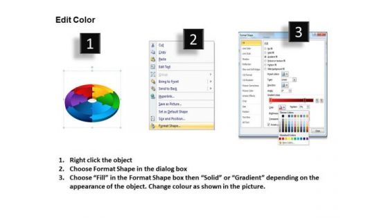 PowerPoint Slide  Strategy Circular Process Cycle Ppt Design Slides