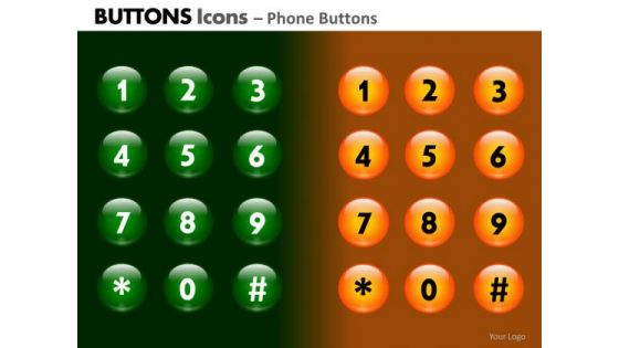 PowerPoint Slide Business Leadership Buttons Icons Ppt Template