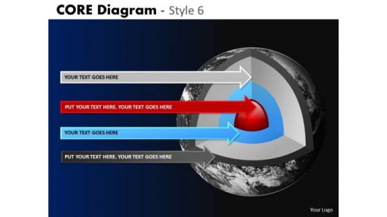 PowerPoint Slide Business Success Targets Core Diagram Ppt Design