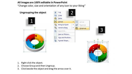 PowerPoint Slide Circle Process Cycle Process Ppt Slides