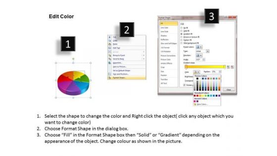PowerPoint Slide Circle Process Cycle Process Ppt Themes