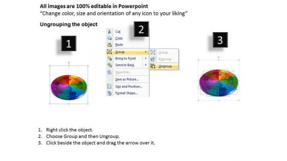 PowerPoint Slide Circle Puzzle Editable Ppt Theme