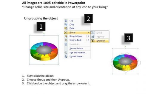 PowerPoint Slide Circular Process Teamwork Ppt Design