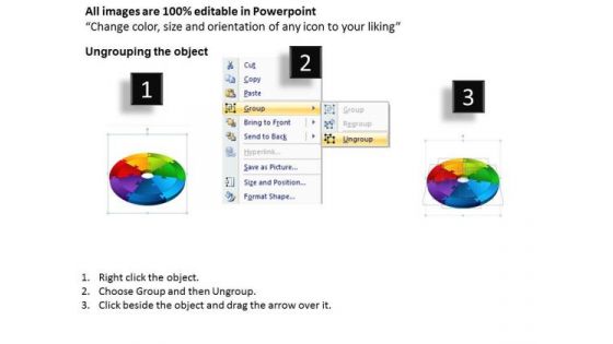 PowerPoint Slide Circular Process Teamwork Ppt Design Slides