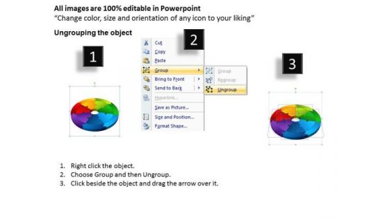 PowerPoint Slide Circular Process Teamwork Ppt Theme