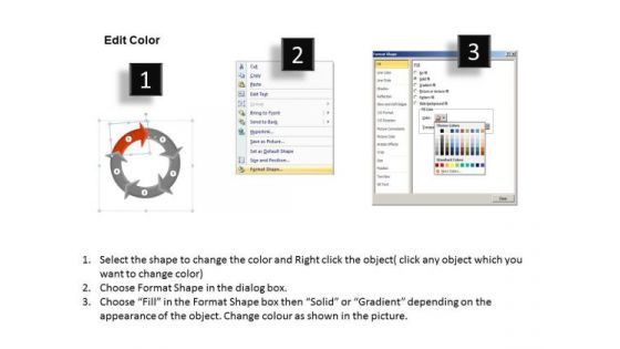 PowerPoint Slide Corporate Success Customer Segmentation Process Ppt Template