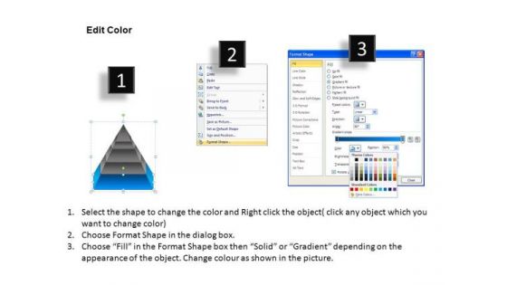 PowerPoint Slide Designs Business Success Pyramid Ppt Backgrounds