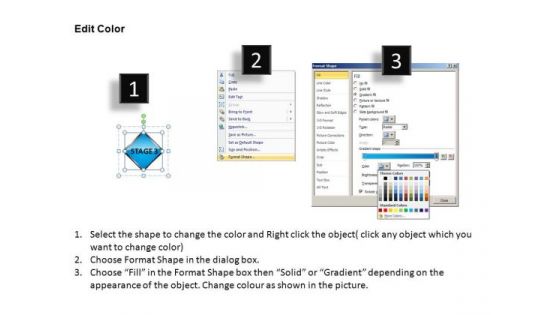 PowerPoint Slide Designs Business Teamwork Stage Gate Innovation Process Ppt Persetation