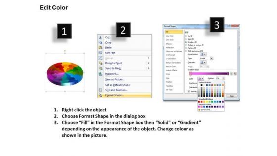 PowerPoint Slide Designs Circle Chart Circle Puzzle Diagram Ppt Themes