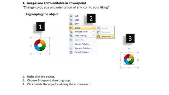 PowerPoint Slide Designs Circular Puzzle Process Marketing Ppt Template