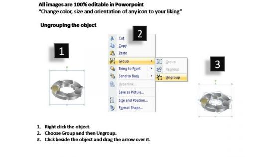 PowerPoint Slide Designs Company Circular Arrows Ppt Presentation