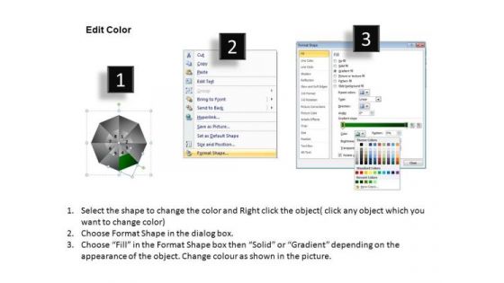 PowerPoint Slide Designs Download Circular Quadrant Ppt Design