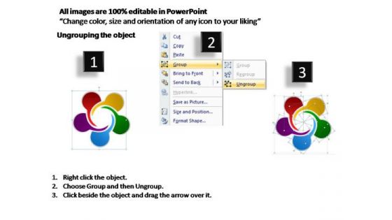 PowerPoint Slide Designs Editable Circular Flow Ppt Design