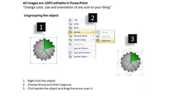 PowerPoint Slide Designs Editable Gears Process Ppt Design