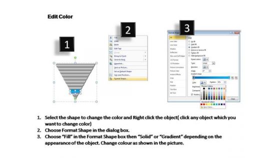 PowerPoint Slide Designs Editable Pyramid Process Ppt Template