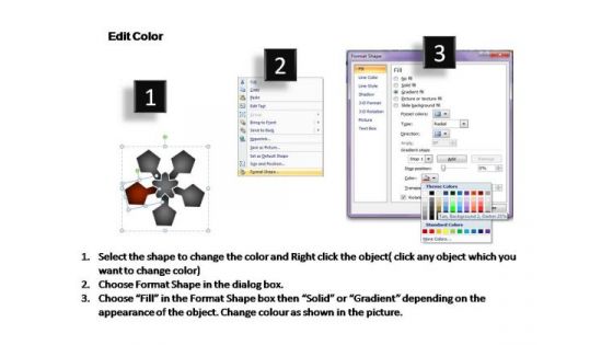 PowerPoint Slide Designs Graphic Business Process Chart Ppt Slide