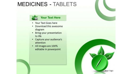 PowerPoint Slide Designs Graphic Medicine Tablets Ppt Designs