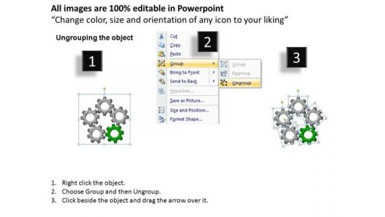 PowerPoint Slide Designs Growth Circular Gears Ppt Layouts