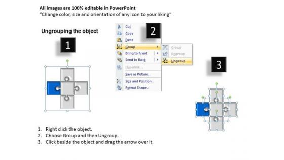 PowerPoint Slide Designs Growth Puzzle Ppt Themes