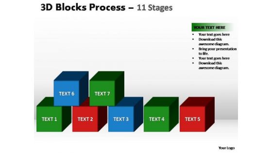 PowerPoint Slide Designs Image Blocks Process Ppt Template