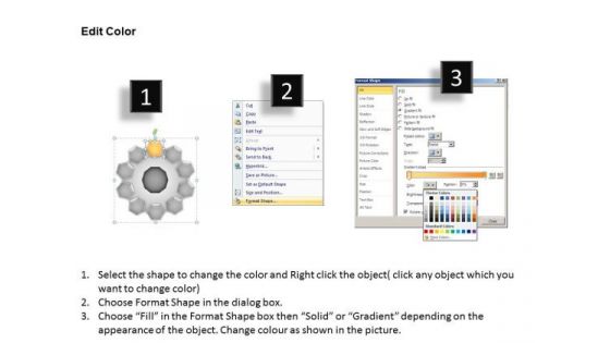 PowerPoint Slide Designs Leadership Hub And Spokes Process Ppt Presentation