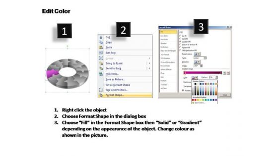 PowerPoint Slide Designs Marketing Circular Ppt Designs