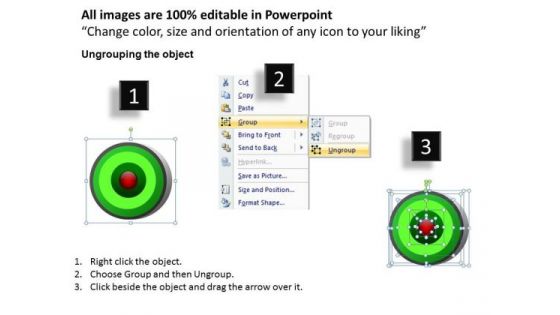 PowerPoint Slide Designs Marketing Core Diagram Ppt Themes
