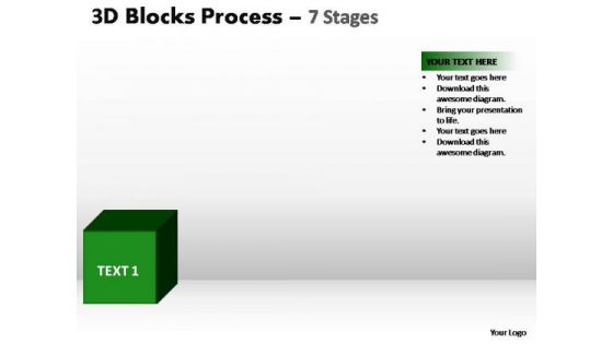 PowerPoint Slide Designs Process Blocks Process Ppt Template