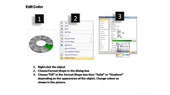 PowerPoint Slide Designs Process Circular Ppt Slides