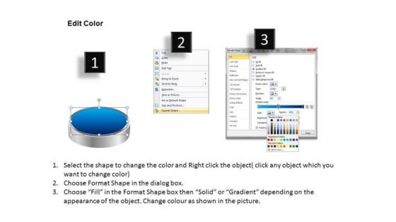 PowerPoint Slide Designs Process Pedestal Platform Showcase Ppt Slides