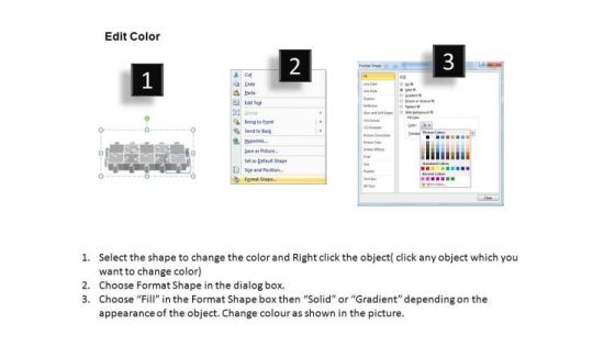 PowerPoint Slide Designs Process Puzzle Process Ppt Templates