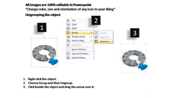 PowerPoint Slide Designs Sales Circular Ppt Themes