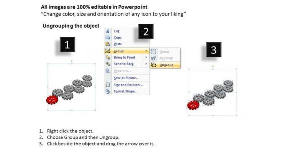 PowerPoint Slide Designs Sales Gears Process Ppt Presentation