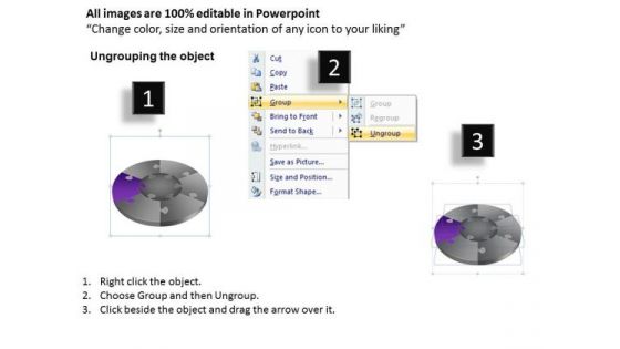 PowerPoint Slide Designs Sales Pie Chart Puzzle Process Ppt Presentation