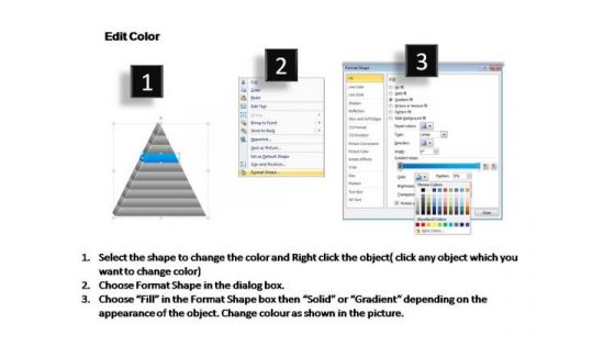 PowerPoint Slide Designs Sales Triangle Process Ppt Slides