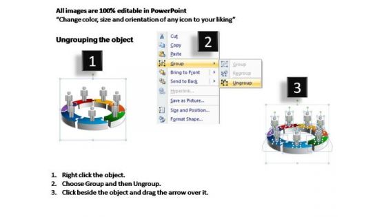 PowerPoint Slide Designs Strategy Circular Ppt Templates