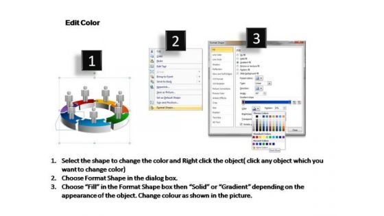 PowerPoint Slide Designs Strategy Circular Ppt Templates