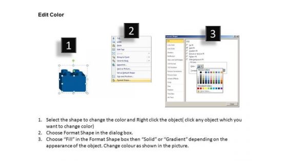 PowerPoint Slide Designs Strategy Lego Blocks Ppt Layouts