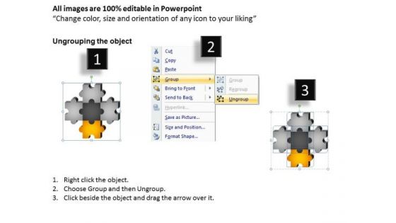 PowerPoint Slide Designs Strategy Puzzle Pieces Ppt Slides