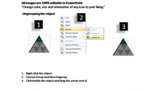 PowerPoint Slide Designs Strategy Triangle Process Ppt Process