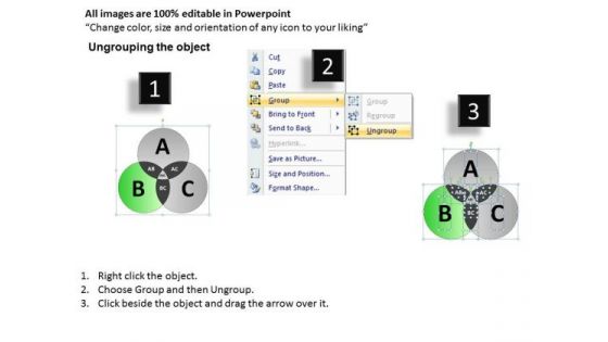 PowerPoint Slide Designs Strategy Venn Diagram Ppt Designs