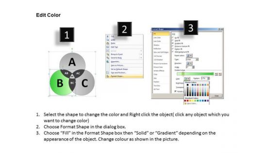 PowerPoint Slide Designs Strategy Venn Diagram Ppt Designs