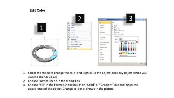 PowerPoint Slide Designs Success Circular Process Ppt Template
