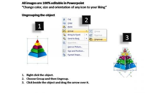 PowerPoint Slide Designs Success Cone Diagram Ppt Themes