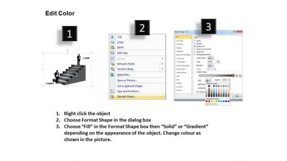 PowerPoint Slide Designs Success Ladder Ppt Templates