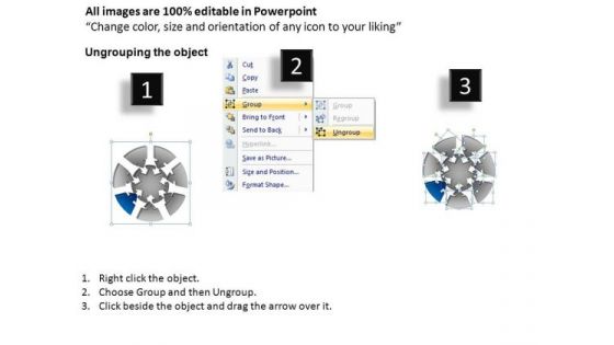 PowerPoint Slide Designs Success Round Process Flow Chart Ppt Slides