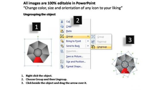 PowerPoint Slide Designs Teamwork Process Chart Ppt Backgrounds