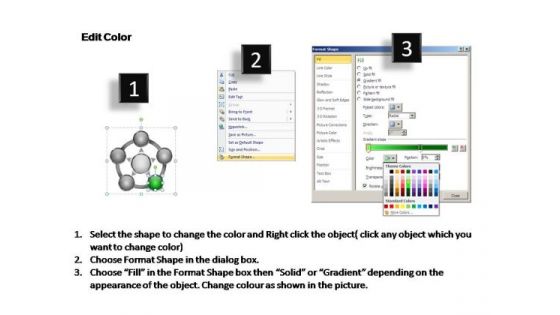 PowerPoint Slide Diagram Five Perception Ppt Backgrounds