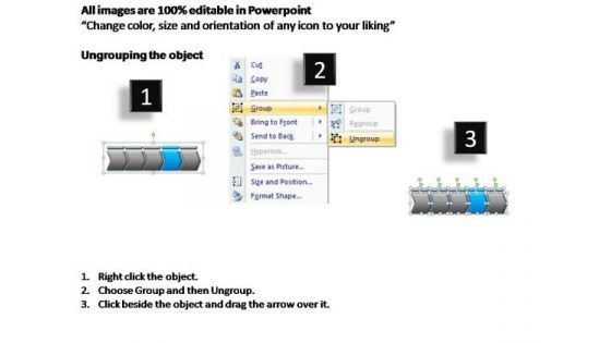 PowerPoint Slide Diagram Flow Process Ppt Backgrounds